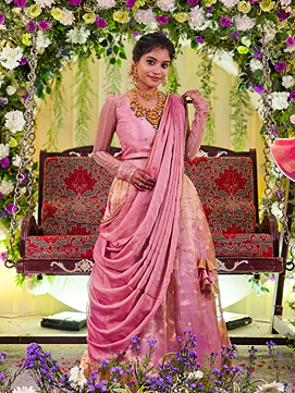 Bridal Pure Tissue Silk